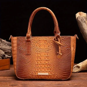 Personalized, 26 Letters with Rose Custom Name Handbag - Shoulder Bag, New Color Block Bag, Fashionable Shoulder Crossbody Bag, Elegant Design, Retro and Generous, Halloween Christmas Custom Gift, Back-to-School Gift, Mother'S Day Valentine'S Day Co