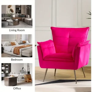 Gray Single Size Modern Convertible Sleeper Chair Sofa Bed for Adults with Plush Foam Filling & Pillow, Space-Saving Design for Small Spaces, Apartments, Dorms