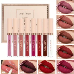 [6 Colors Lipstick] Six Colors Moisturizing Crayon Lipstick | Velvet Shiny Finish, Resists Smudging | Perfect Gift for Christmas, Valentine's Day, or Mother's Day