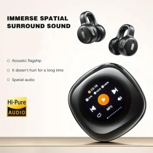 [Mini Wireless Earbuds] Mini Wireless Earbuds - Comfortable In-Ear Fit, No Pressure on Ears, Long Battery Life, Universal for Left and Right, Three Color Options, ENC Call Noise Cancellation, TYPE-C Charging Port, One-Click Answering, Dual Layer Ear Caps,