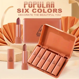 [SAM SUGAR Lipstick] SAM SUGAR Coral Pearlescent Lipstick | Waterproof, Long-Lasting, Non-Sticky, Moisturizing, Luxury Makeup | Vibrant Red Shade, Golden Cap, Easy Application, Beauty Essential, Sparkle Lip Gloss, Pearlescent Finish