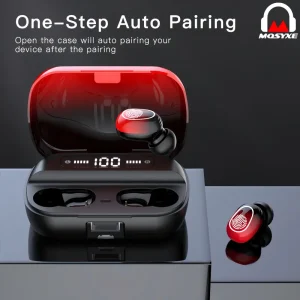 2025 True Wireless Earbuds 5.3 TWS HiFi 9D Stereo HD Smart Mini Earphones - Condenser Mic, Touch Control, Anime/Cartoon Design - Lightweight Plastic Semi-Open-Back Headset for Casual Use, Clear Calls, Sports - Compatible