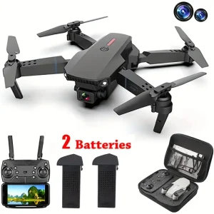 SEREE GPS Drone with 4K Camera, Brushless Motor, One-Key Return Home, GPS Tracking, Triple Battery 15 Min Flight, Indoor/Outdoor FPV Drone with Obstacle Avoidance, Follow Me Mode, for Adults & Beginners, Ideal Gift for Drone Enthusiasts, Outdoor Flying,