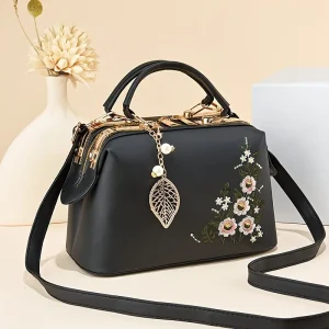 Small Purses And Handbags for Women 2025 New Ladies Top Handle Satchel Purses Girls Shoulder Bags Fashion Mini Totes Bags with Cute Kitten Pendant
