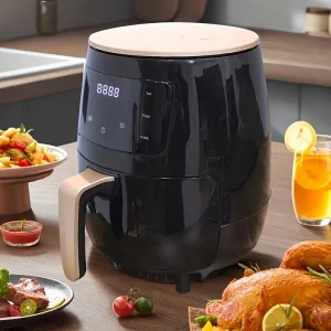 9-qt Dual Air Fryer w/ Smart Finish Tech