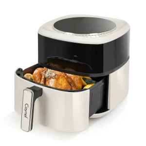 9-qt Dual Air Fryer w/ Smart Finish Tech