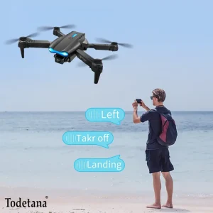 GPS Drone with 4K Camera, 2 Large Batteries, Brushless Motor, Smart Obstacle Avoidance, GPS Positioning, Perfect Gift for Adult Beginners