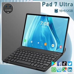 10.1"e; ROENLLCE Android Tablet with 4GB RAM + 32GB ROM, 1280x800 IPS Display, Dual Camera, Stereo Speakers, Thin and Lightweight for Entertainment & Office Use - No Charger Included, Entertainment Tablet | Slim Tablet Design | Touchscreen Display, Tablet,