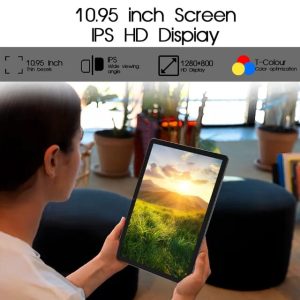 10.1"e; ROENLLCE Android Tablet with 4GB RAM + 32GB ROM, 1280x800 IPS Display, Dual Camera, Stereo Speakers, Thin and Lightweight for Entertainment & Office Use - No Charger Included, Entertainment Tablet | Slim Tablet Design | Touchscreen Display, Tablet,