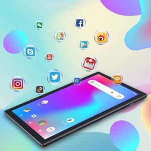 [Teclast Tablet PC] Teclast P30T Tablet PC 10.1 inch Display Pad with Android 15, 12GB RAM4G+8G Extension 128GB ROM Unisoc T606 Octa-Core Mali-G57 GPU, WIFI, 6000mAh Battery Type-C charging, Teclast Case, Keyboard, Tablet film, Headphones, Stylus, Holde