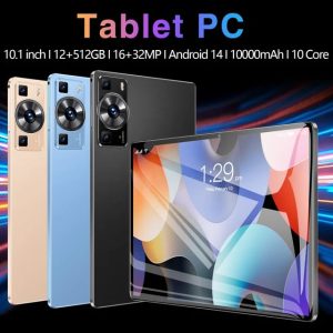 Latest Android 13 Tablet, 10 Inch Android Tablet, 3GB RAM 64GB ROM, 1TB TF Expansion, 5G Dual Band WIFI6 Tablet, 2MP+8MP Camera, 6000mAh Battery, 2in 1 Tablet with Keyboard, Mouse And Case
