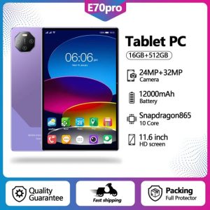 Crelander Tablet With Keyboard, 2-in-1 Tablet, 6GB+128GB, 10-inch Tablet With Case, Mouse, Stylus, 5000mAh Battery, WiFi, Android