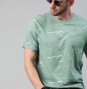 [3pcs Men's T-Shirts] 3pcs Men's Breathable Summer T-Shirts - 3D Digital Horse Print Color-Block Stripes, Regular Fit Slight Stretch for Gym, Casual & Outdoor Wear, Cute Shirts for Summer, Gym Attire, Stylish Casual Tops, Machine Washable Tops, Stretchy F