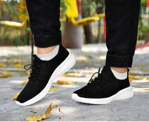 Men's White & Turquoise Low-Top Sneakers - PU Upper, PVC Sole, Breathable Lace-Up Casual & Sneakers with Cushioned Traction Tread - /White/Green Colorway for Gym, Running, Casual Attire Fashion-Forward Design