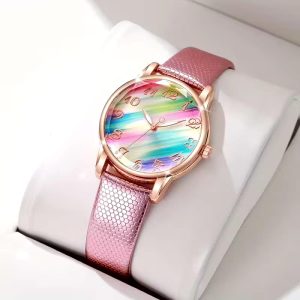 [Ultra-Thin Smart Watch] 2025 New Ultra-Thin Ladies' Smart Watch | Round Touch Screen, Wireless Call, Fitness Tracker for Android iOS, Sedentary Reminder, Music Control - Gifts for Women