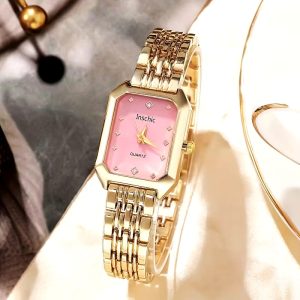 SAILANG Fashion Leisure Hollow Women'S Watch | Mechanical Daily Wear, Casual Style, Round Alloy Case, Analog Display, Alloy | Ideal for Birthday and Holiday Gifts, Wrist Decoration