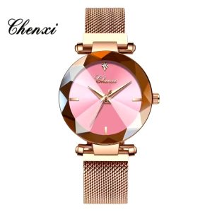 Fashionable Women'S Watch with Sunflower Design, Suitable for Swimming And Daily Wear.
