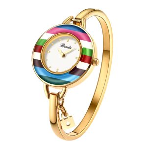 POEDAGAR Women'S Elegant Stainless Steel Watch with Red & Date/Day/Chronograph Display - 3ATM High Quality Quartz Watch, Rectangular & Bracelet, Scratch-Resistant Glass, Easy-Read Hands for Work, Formal & Casual Attire - Versatile Women'S Wristwatch