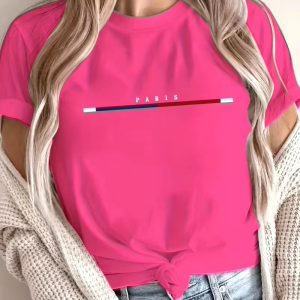 Women's Elegant V-Neck Bow Back Bowknot Dress T-Shirt - Long Sleeve Solid Color Blouse, Machine Washable Spring/Fall Tops for, Wedding Guest & Semi-Formal Wear