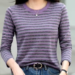 4pcs Set Women's Solid Color Short Sleeve Blouses - Slim-Fit Round Neck Shirts, Basic Casual Tops, Machine Washable All-Season Versatile Layering Pieces for & Casual Attire, Neutral Colors //Navy/ - Bulk Pack for easy