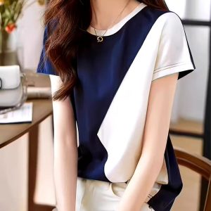 3pcs V-Neck Long Sleeve T-Shirt with Vertical heart & Leopard Print Love Design - Breathable Blouse Suitable for Travel, Daily Commute, Layering - Machine Washable 3pcs Ensemble