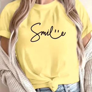 Three-Piece Women's Fashion Top Button- Collar Shirt Casual Ruffle Short Sleeve T-Shirt