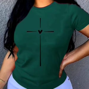 3pcs Women's Casual V-Neck Short Sleeve T-Shirts - Side Button Detail, Medium Stretch, Machine Washable, Solid Color Blue/Grey/Purple for All-Season Casual Attire