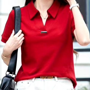 [Women's Lace Sleeve Top] Three-Piece Set Women's Lace Sleeve Top, Spring, Summer, Autumn Fashionable and Elegant Shirt with Round Neck and Pleated Lace Sleeves, Casual Long-Sleeve T-Shirt