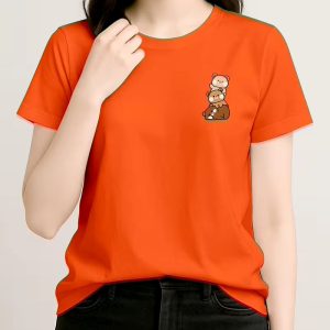 Fashion T-Shirt, Letter & Number Print, Round Neck Short Sleeve Top, Women's Clothing, 3-Piece, Multi Color