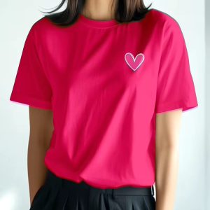 Women'S Casual V-Neck Short Sleeve T-Shirt - Solid Color, Ribbed Texture, All-Season Comfort, Casual Attire, Casual Wear, Casual Style, Casual Tee, Casual Top