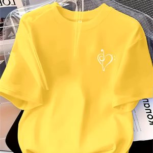 3pcs Women's Elegant Round Neck Short Sleeve T-Shirts - Soft Textured Fabric, Breathable & Stretchy, Solid Color with Subtle Cut-Out Details, Machine Washable, All-Season Casual & Vacation Wear, Cute T Shirts