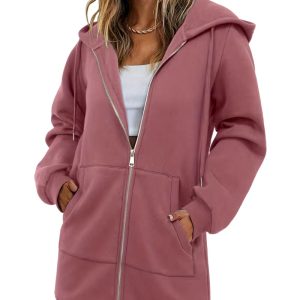 Women's Pea Coat Jacket, Thickened Winter Outerwear, Elegant Button-Front Closure with Geometric Button Design, Cinching Waist, Machine Washable, for Fall and Winter Layering