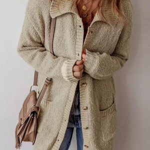 Women'S Elegant Pink & Floral Print Double-Sided Quilted Coat - Long Sleeve Winter Jacket with Drop Shoulder, Non-Stretch Fabric & Pockets, Machine Washable For Casual & Formal Outfits, Winter Jacket, Formal Outerwear, Sophisticated Style