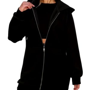 Women'S Winter Jacket - Full-Zip Coat with Detachable Collar, Burgundy/Red - Cold Weather Outerwear for Everyday & Formal Events, Short Length with Zipper Closure - Northcler Women'S Outerwear, Ladies Winter Coats, Seasonal Fashion