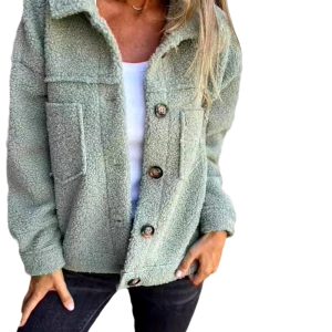 's PU Leather Jacket - Black Belted Collar & Waist Tie, Structured All-Season Coat, Machine Washable PU Leather Windbreaker for Casual & Professional Wear No-Stretch - Blazer