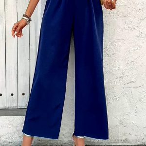 Women's Heart Print Jogger Pants - Casual Gray Sweatpants with Elastic Waist, Drawstring, and Pockets, Polyester, Machine Washable