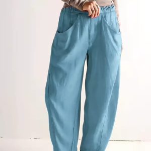 1pc Women's Y2K Punk Gothic Pants with Multi-Zipper & Cargo Pockets - Heavy-Duty Rock Style for Streetwear, Dance, for halloween Costumes, Zippered Cuff Bottoms No Stretch - Solid Color Non- Fabric