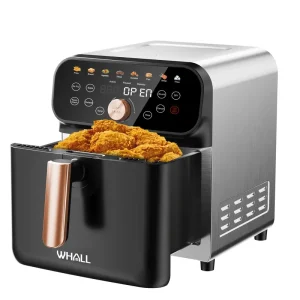 Cuisine EAF5174 4-Quart Air Fryer with Digital Control Panel, Non-Rechargeable Battery, 6561W Power Mode, 0.71oz Capacity, Color, Compact Design for Easy Storage