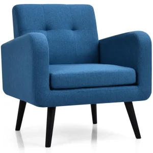 40-89in Sofa Living Room Chairs, Reading Chair, Accent Chair, Small Sofa Couch for Bedroom, Oversize Mid-Century Armchair with Deep Seat, Comfy Sofa Couch Living Room Lounge Chair Home Theater Seating