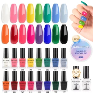 YANMAYNI Born Pretty Reflective Glitter Gel Polish Golden Glitter Sparkly Shiny Disco DJ LED Gel Nail Polish Nail Varnish 0.25oz