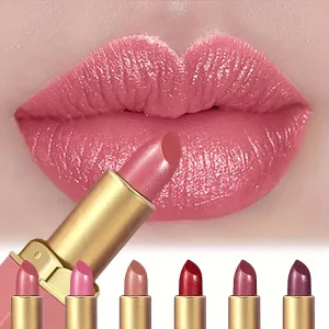 [Soft Moisturizing Lipstick Gift] 4 different colors of lipstick-long and lasting soft moisturizing lipstick- cosmetics for Valentine's Day gifts