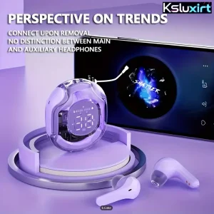 [Wireless Stereo Earphones] Wireless Stereo Earphones with Intelligent Noise Cancellation, Long Life HD Calls, Suitable for Multiple Scenarios, Support Free Translation, Compatible with IOS/Android Systems