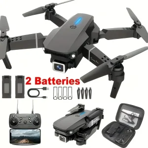 Foldable GPS Drone with 4K Camera - 360° Obstacle Avoidance, Brushless Motor, One-Key Return, 3 Batteries, Wi-Fi & Infrared Sensor, 7874.02inch Altitude, 10m/s Speed, 150g Takeoff Weight, USB Rechargeable, Ideal Gift for Friends, Drone Gifts, High Quality