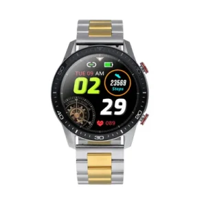 High Precision GPS Smartwatch with Wireless Calling | Compass and LED, IPS HD Display, 100+ Sports Modes, Outdoor Sports, GPS L1+L5 Dual-Band Positioning | Stylish for iOS and Android, Water Resistant IP68, Zinc Alloy, Battery, Magnetic Charging