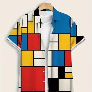 Men's Camouflage Goose Print Casual Short Sleeve T-Shirt - Summer Crew Neck Tee, Suitable for Daily Wear, Sports & Outdoor Activities, 4pcs Set, Active Lifestyle, Geometric Pattern, Breathable Fabric, Lightweight Material, Printed Shirt, Adult Clothing